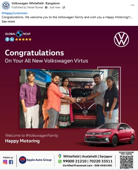 Volkswagen Happy Customer
